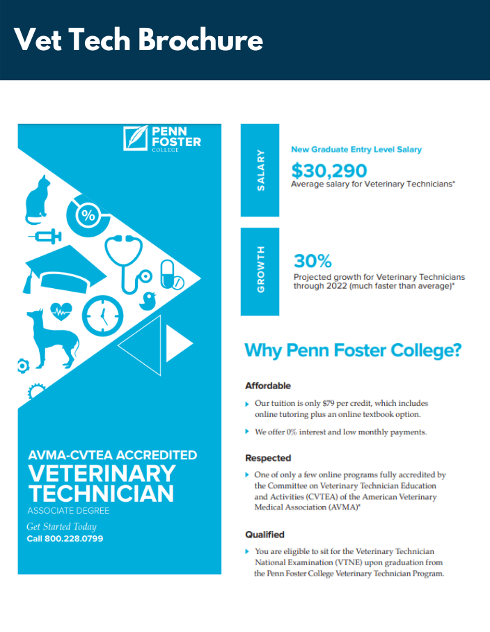 Vet Tech Brochure